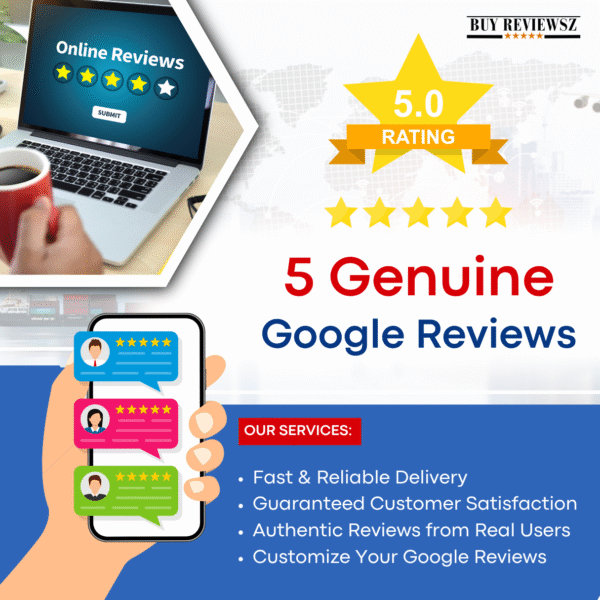 5 Google Reviews