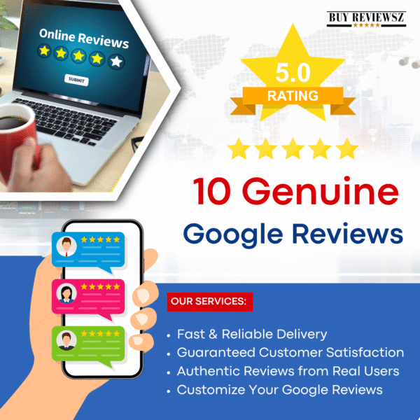 10 Google Reviews